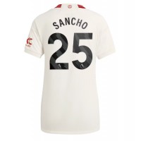Dres Manchester United Jadon Sancho #25 Rezervni za Žensko 2023-24 Kratak Rukav